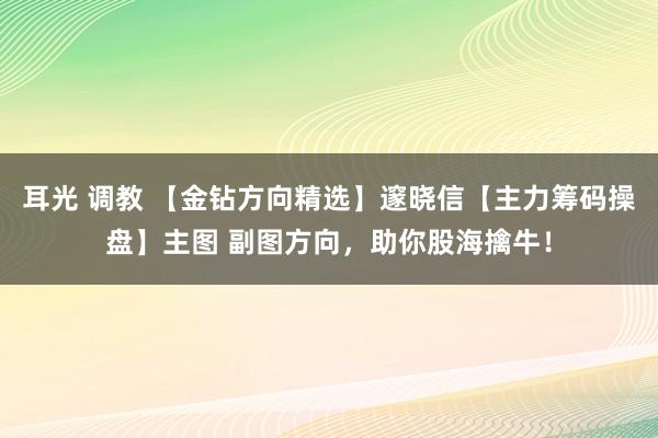 耳光 调教 【金钻方向精选】邃晓信【主力筹码操盘】主图 副图方向，助你股海擒牛！